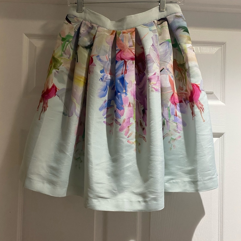 Ted Baker floral skirt